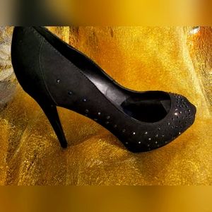 Marc Fisher Peep Toe Studded Heel